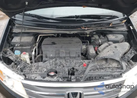 2013 Honda Odyssey Ex-L из США, поврежденный, VIN 5FNRL5H60DB023645